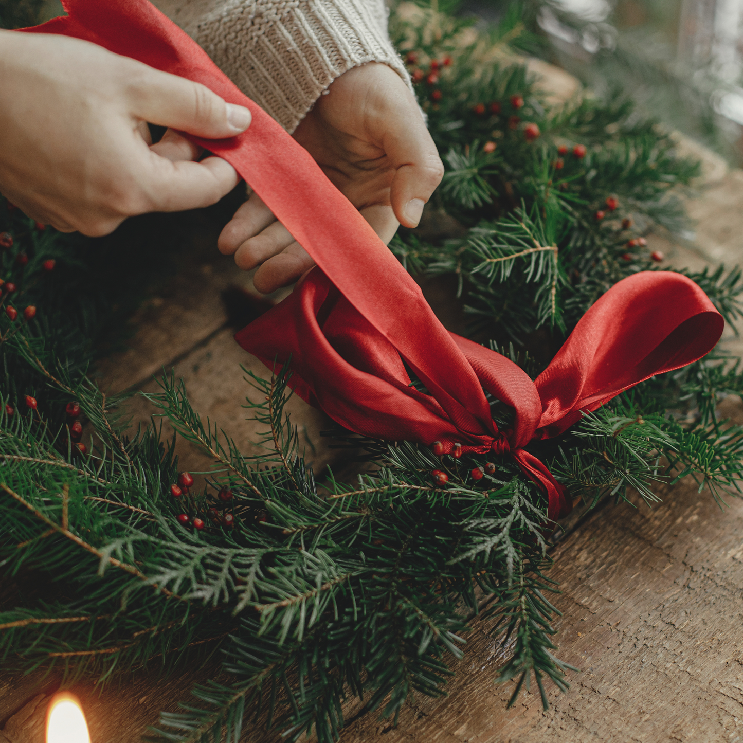 Winter Wreath Makers Class