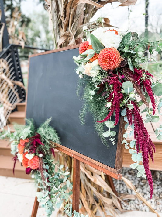 Arreglo floral fresco focal