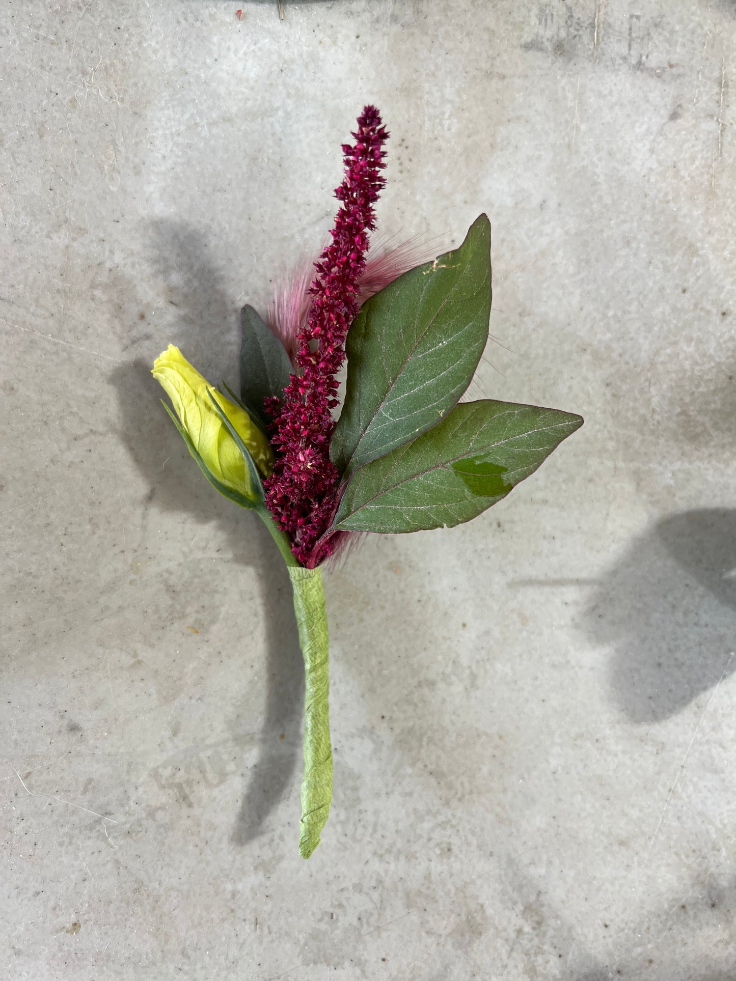 Fresh Floral Boutonniere