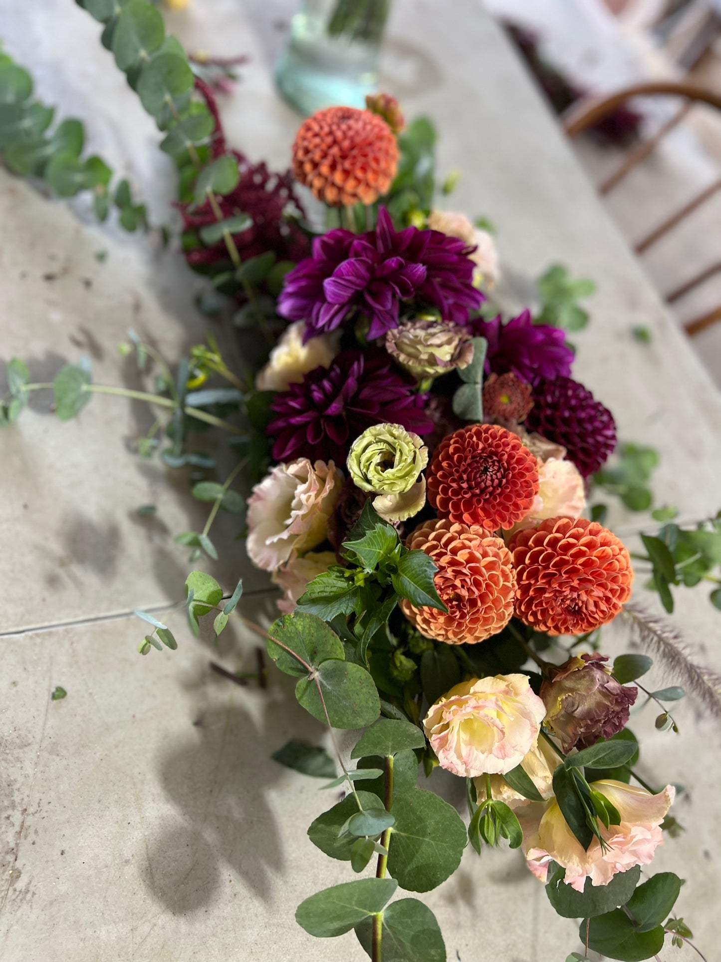 Focal Fresh Flower Arrangement