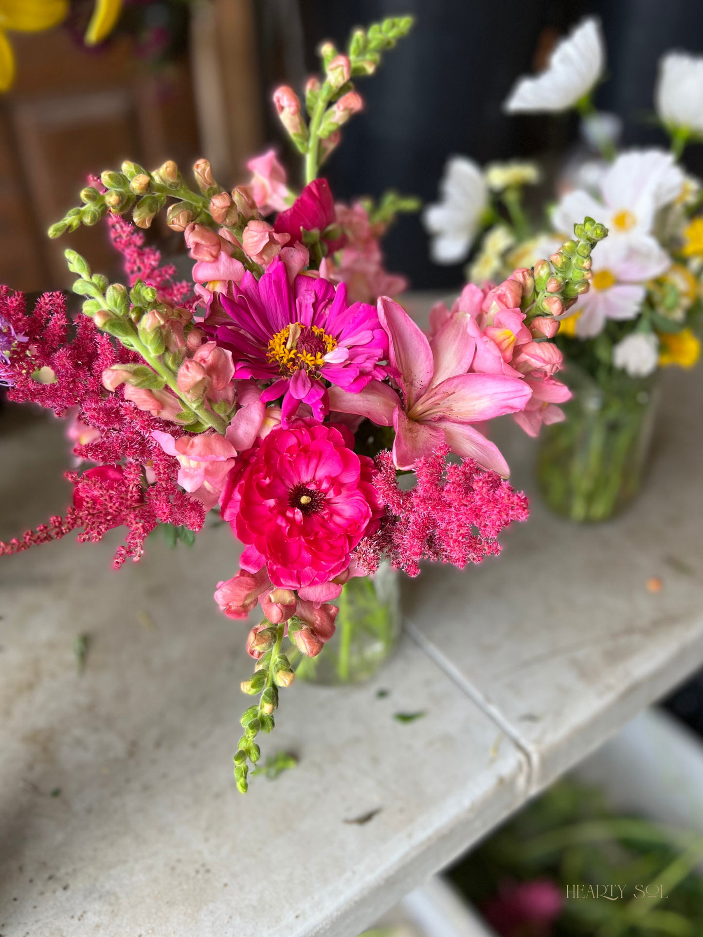 Fresh Floral Bucket